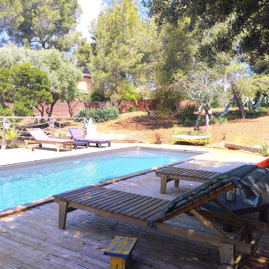 Arche De Noe Atypique, Boheme , Nature, Piscine Chauffee De Paques A Toussaint , Spa , Sauna , Loisirs Le Beausset Ngoại thất bức ảnh
